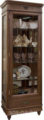 Шкаф-витрина Юстина 2371-01 БМ690